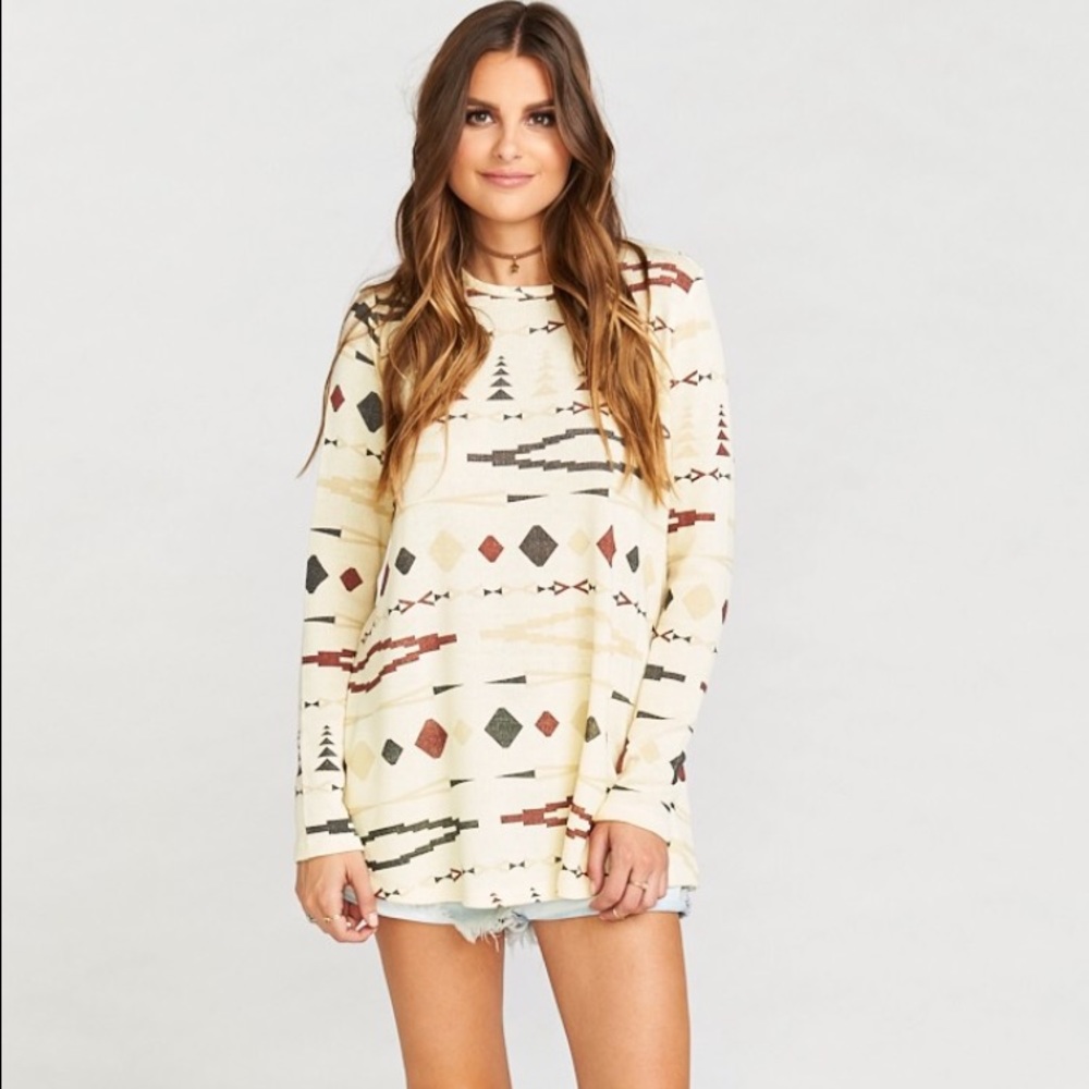 ShowMeYourMuMu - John Bell Sweater ~Calico Thermal