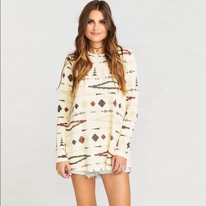 ShowMeYourMuMu - John Bell Sweater ~Calico Thermal