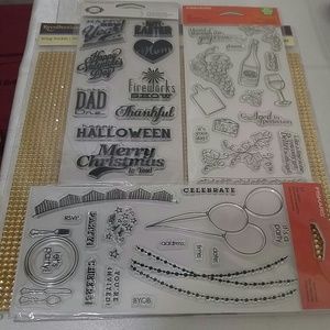 3pks BRAND NEW STAMPS SET