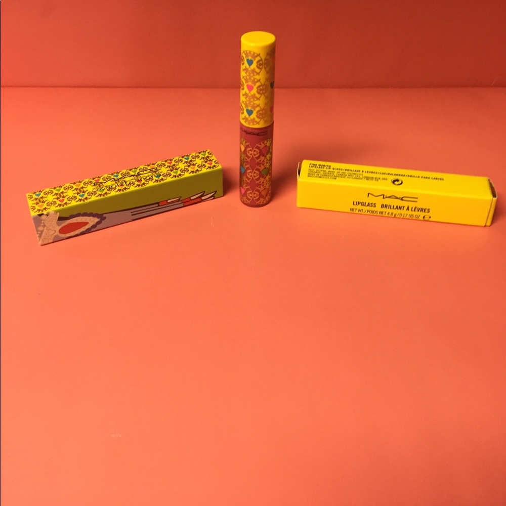 MAC MANISH ARORA " pink manish" lip glass
