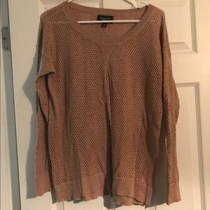 American Eagle Outfitters Mesh Sweater Size L