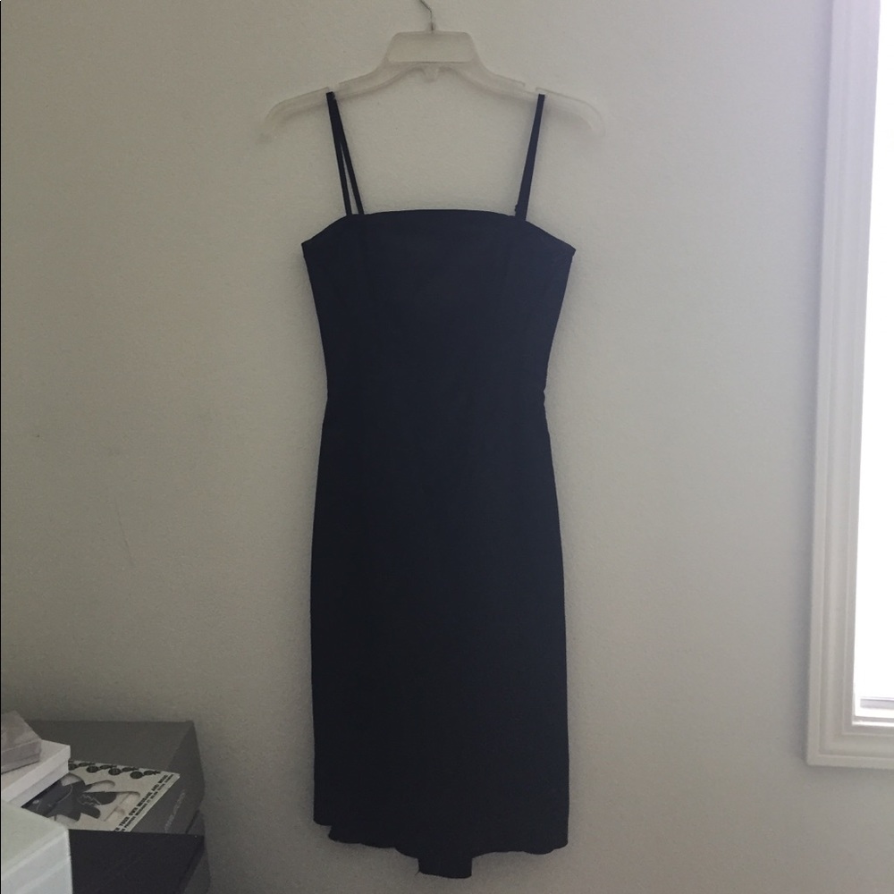 Black cocktail dress