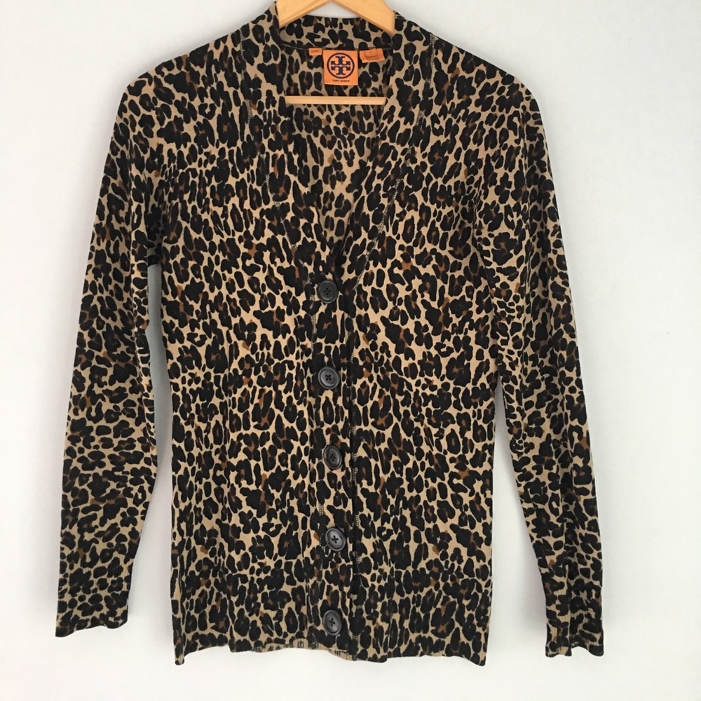 Leopard Print Cardigan