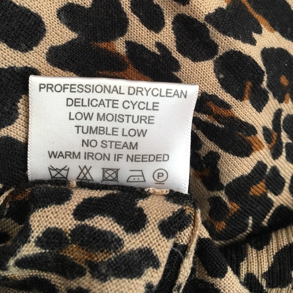 Leopard Print Cardigan - Picture 4 of 4