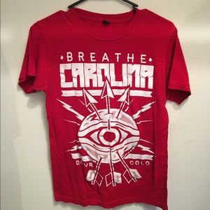 Breathe Carolina band tee- size Small