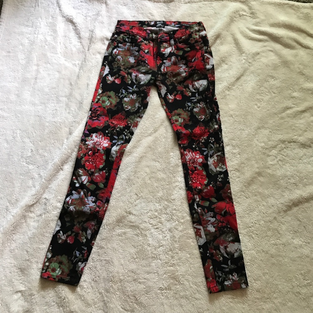 Floral Jeans