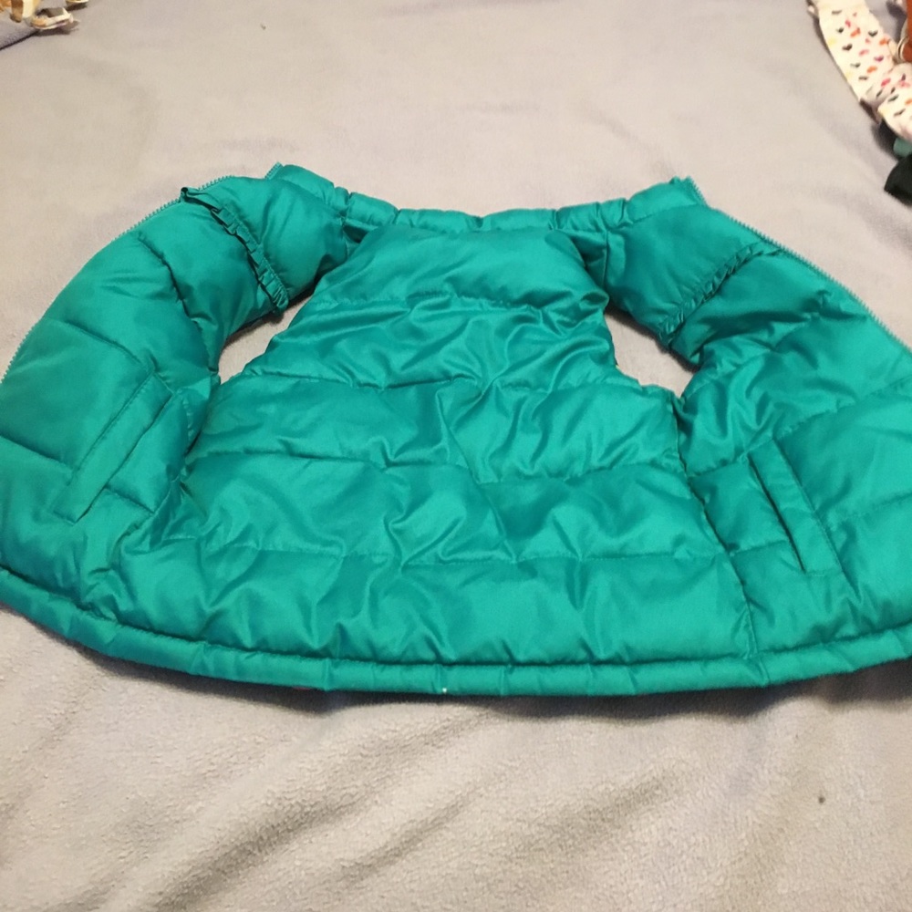 Cute little reversible vest for little girls