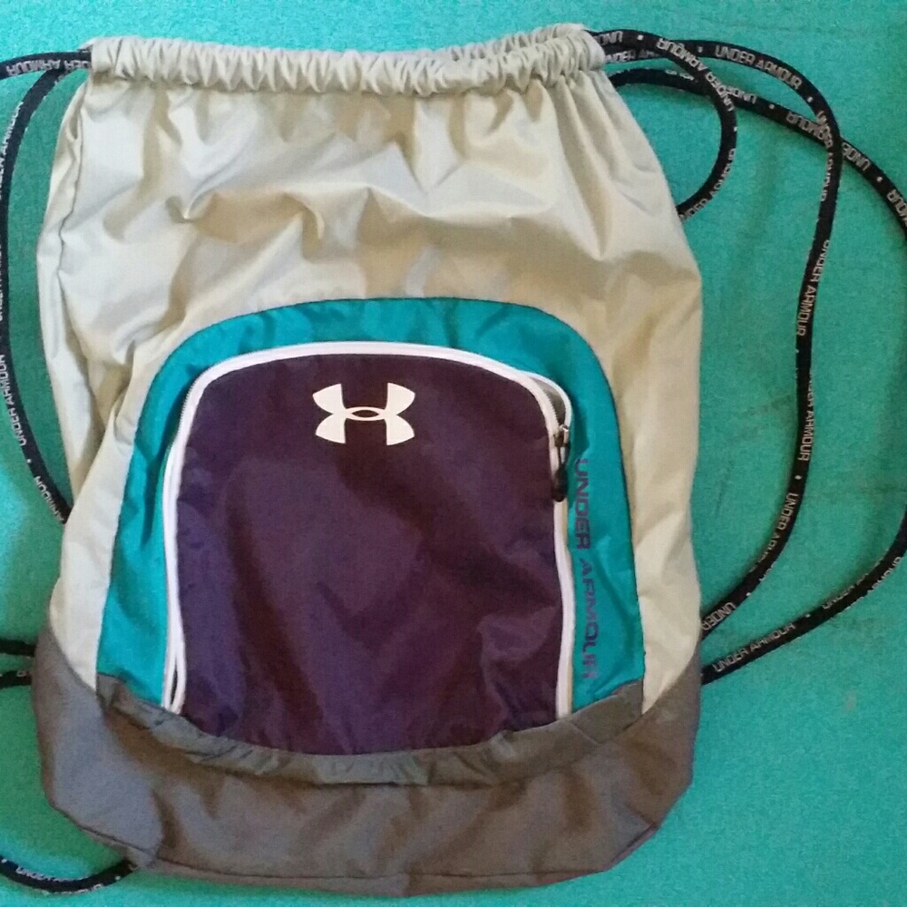 Under armour drawstring bag