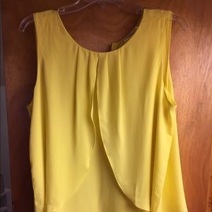 Yellow blouse