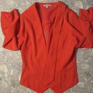 Fire Red Blazer