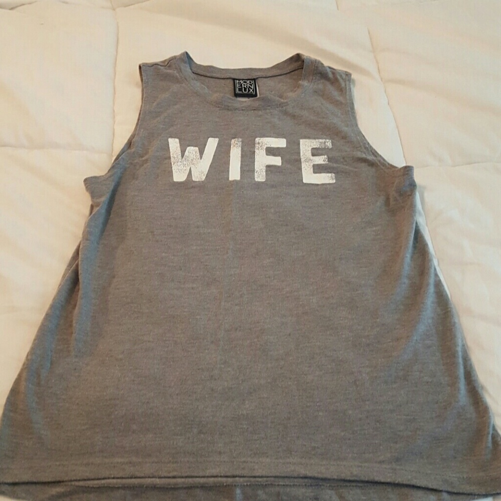 Wife muscle shirt