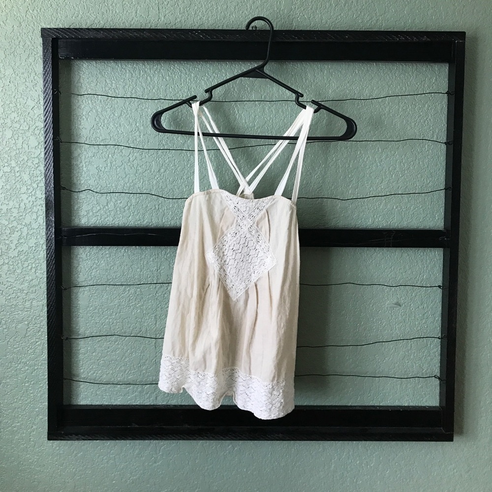 Strappy Linen Tank