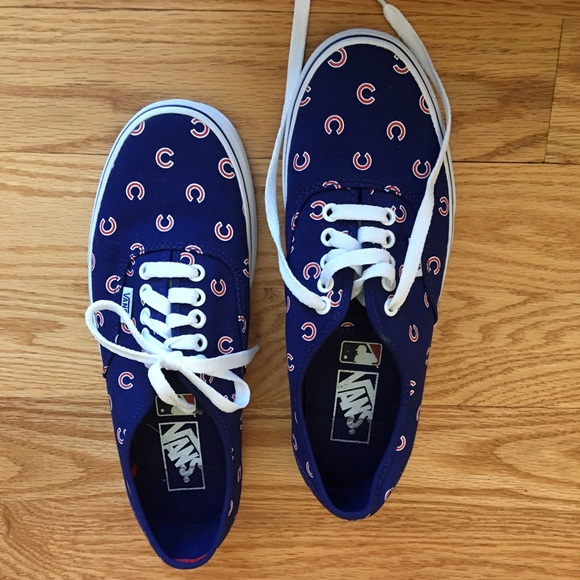 chicago cubs vans shoes