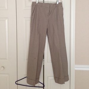 Ann Taylor Loft Cotton/spandex suit pants.