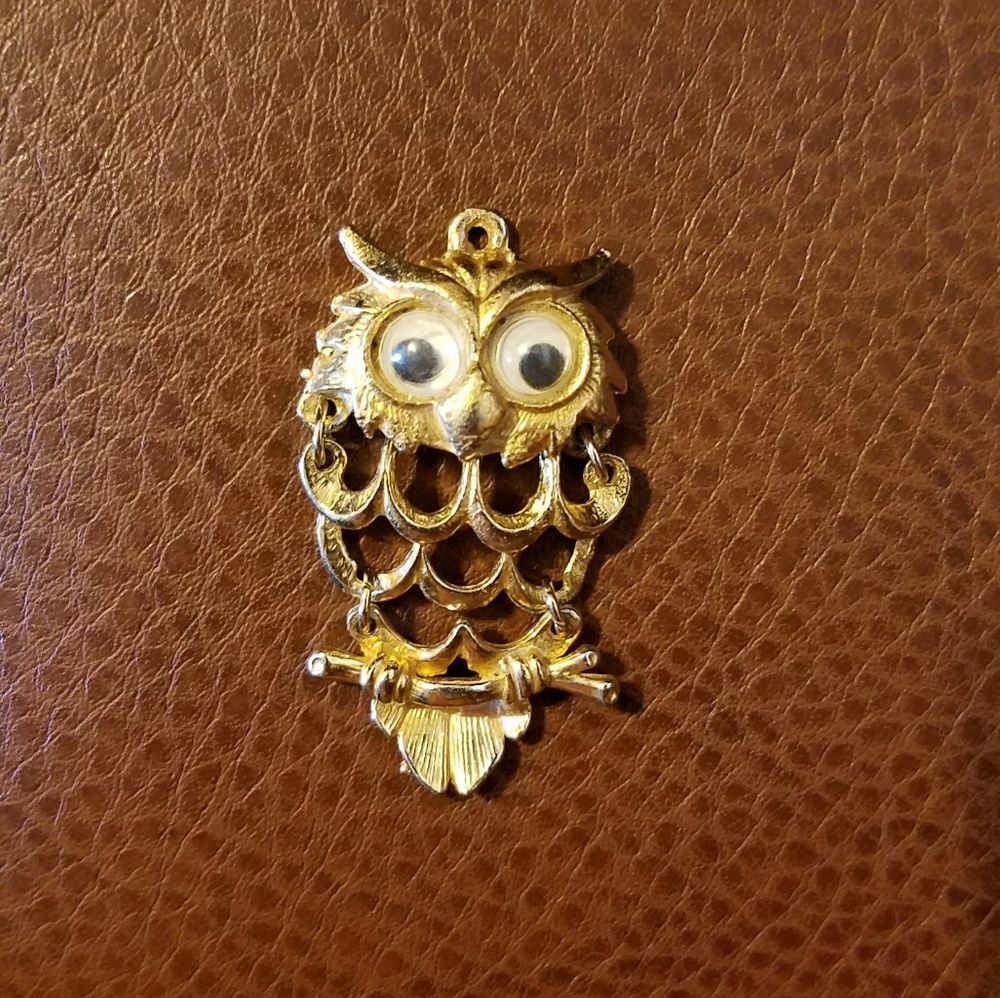 Owl pendant vintage