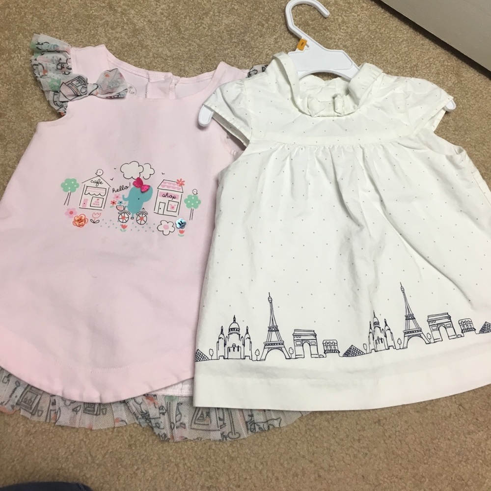 2T girls summer tops