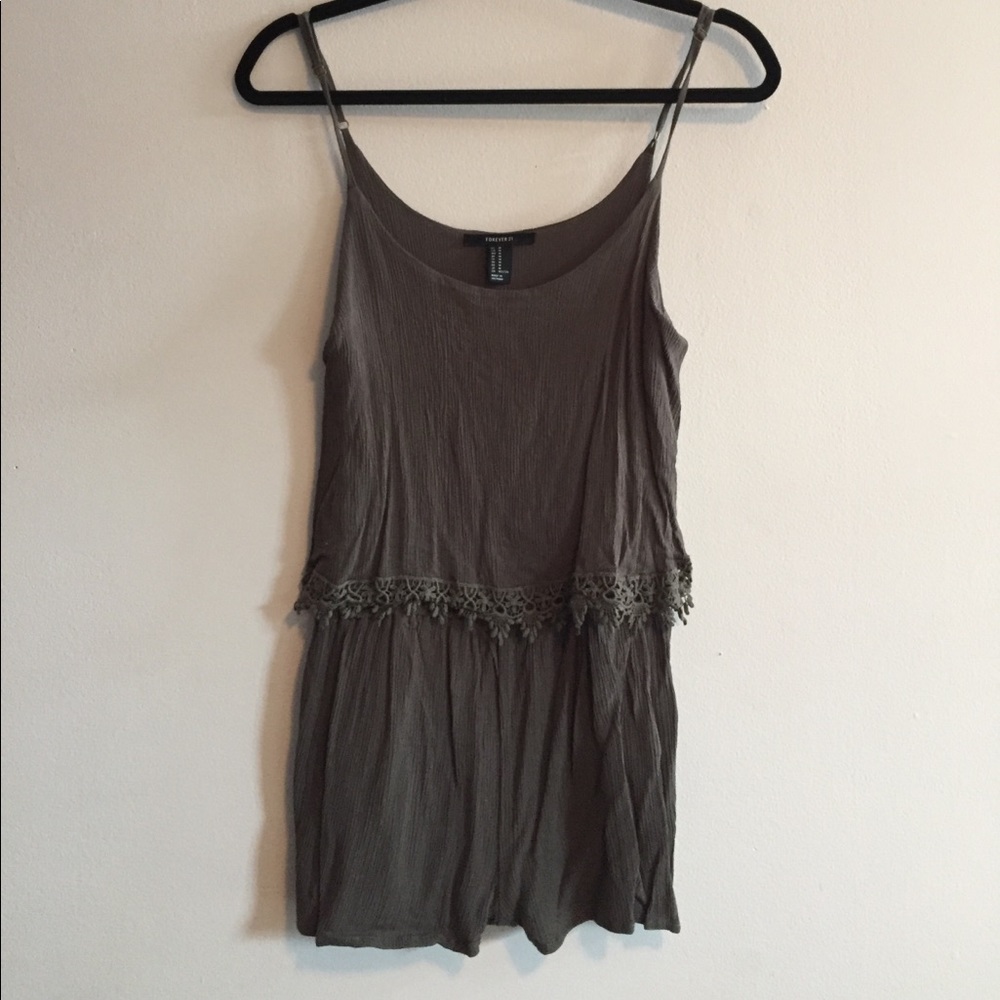 Green romper