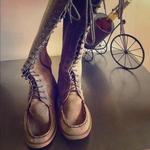 Women's Bed Stu lace up boots
