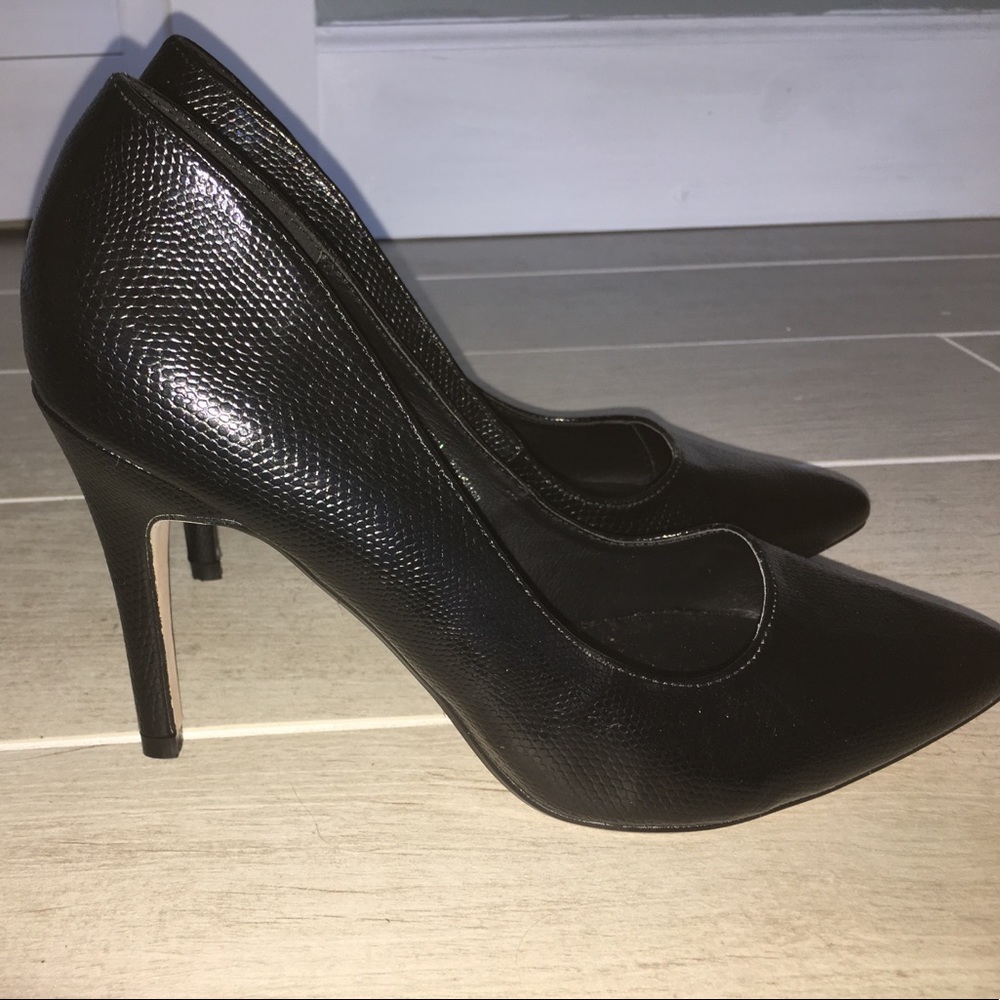 Xoxo soft black heels. Mint condition
