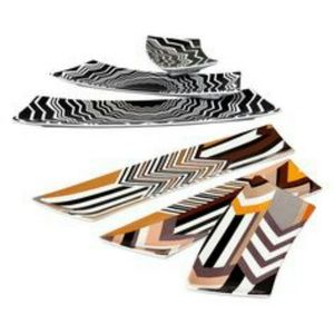 Missoni Other - Missoni Zig Zag Serving Platter Set of 3 Missoni Other - Missoni Zig Zag Serving Platter Set of 3