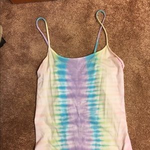 Tie dye tank