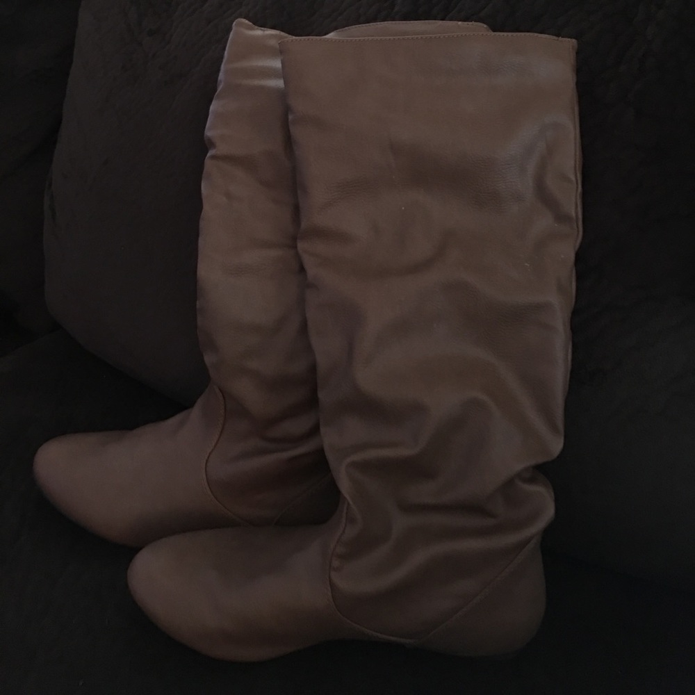 Brown Leather Boots