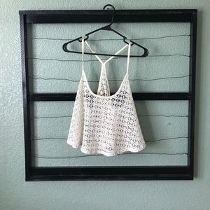 Crocheted Beach Cover Up Tank