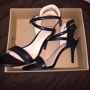 Jessica Simpson Black "Marysa" heels