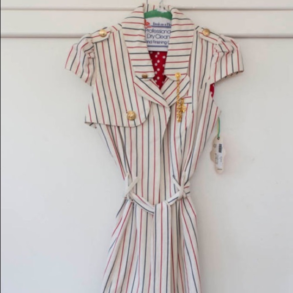 Voom by Joy Han Nautical Wrap Dress