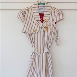 Voom by Joy Han Nautical Wrap Dress