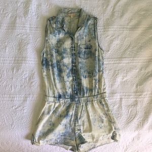 Gianni Bini Acid Wash Romper