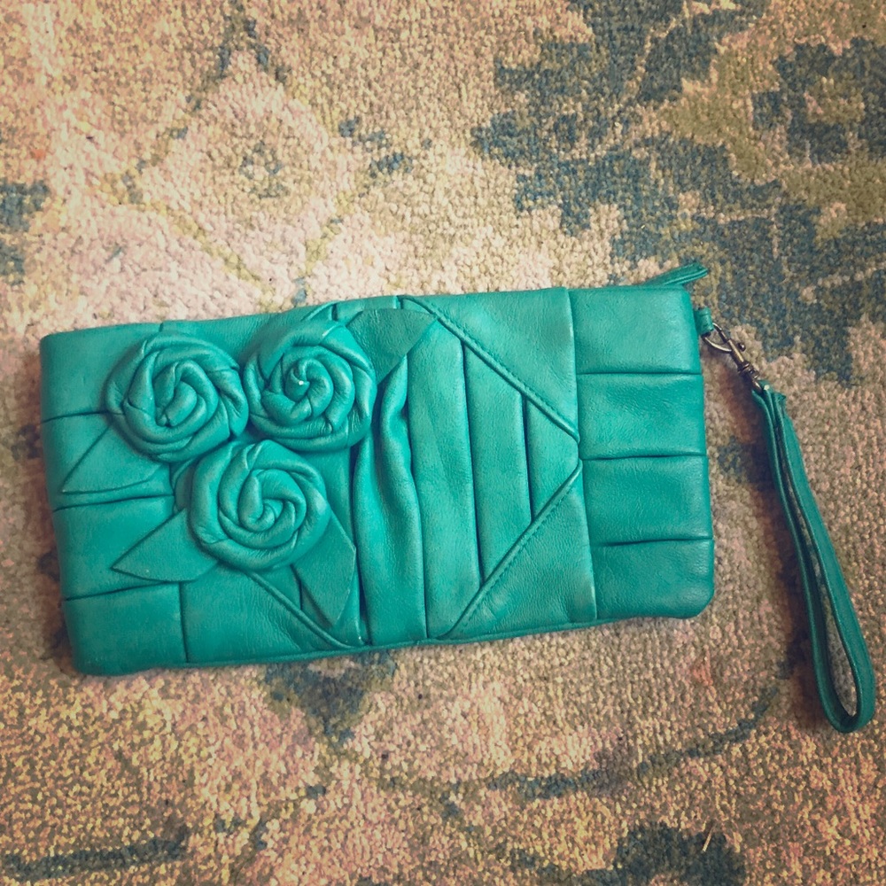 Turquoise Clutch