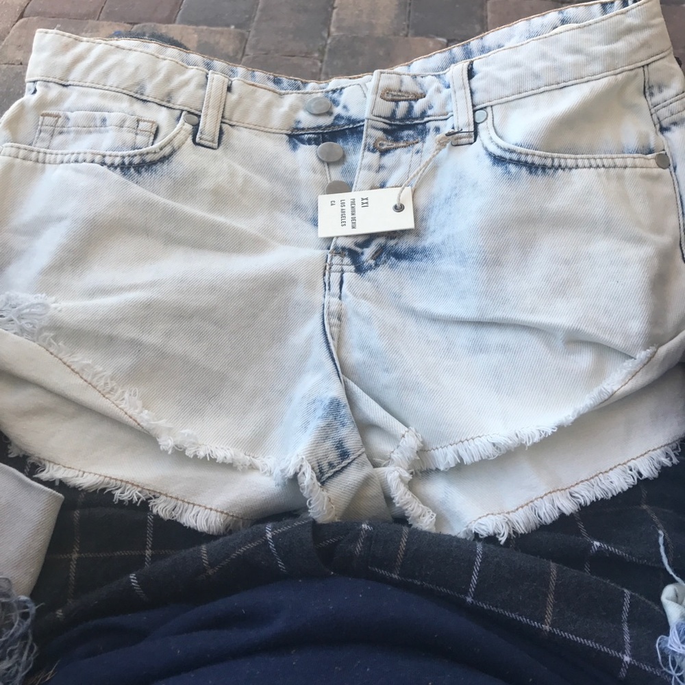 Light denim Shorts