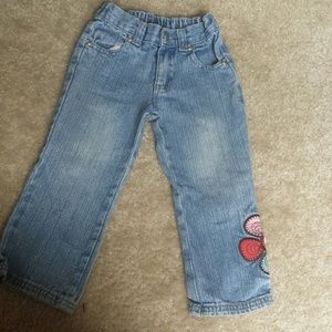 Size 2t embroidered jean