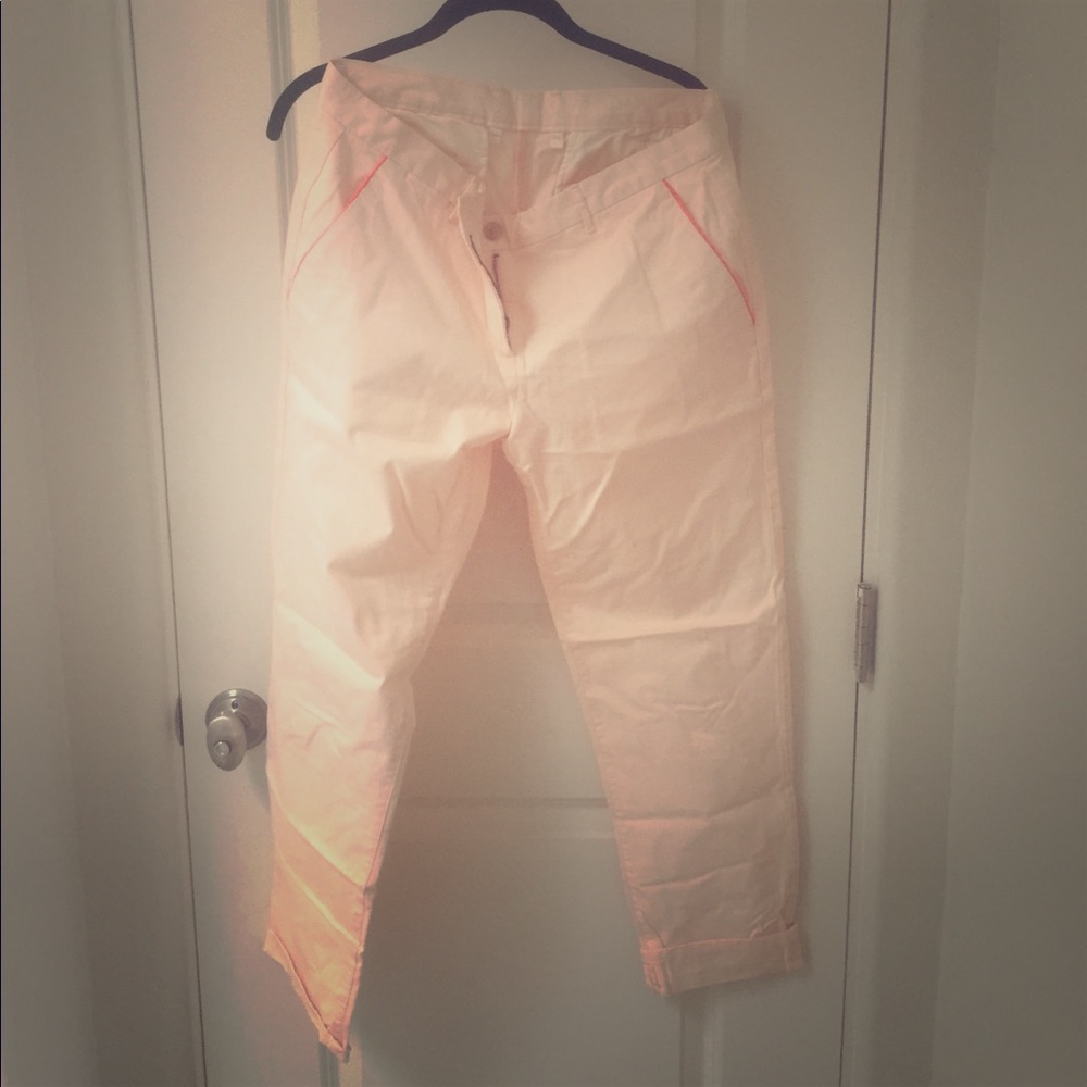 Light pink pants