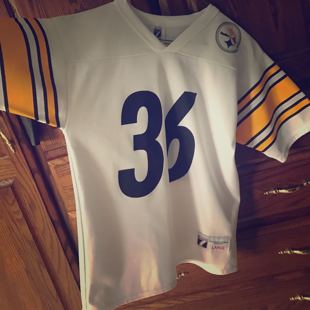 Jerome Bettis kid's jersey (LARGE)