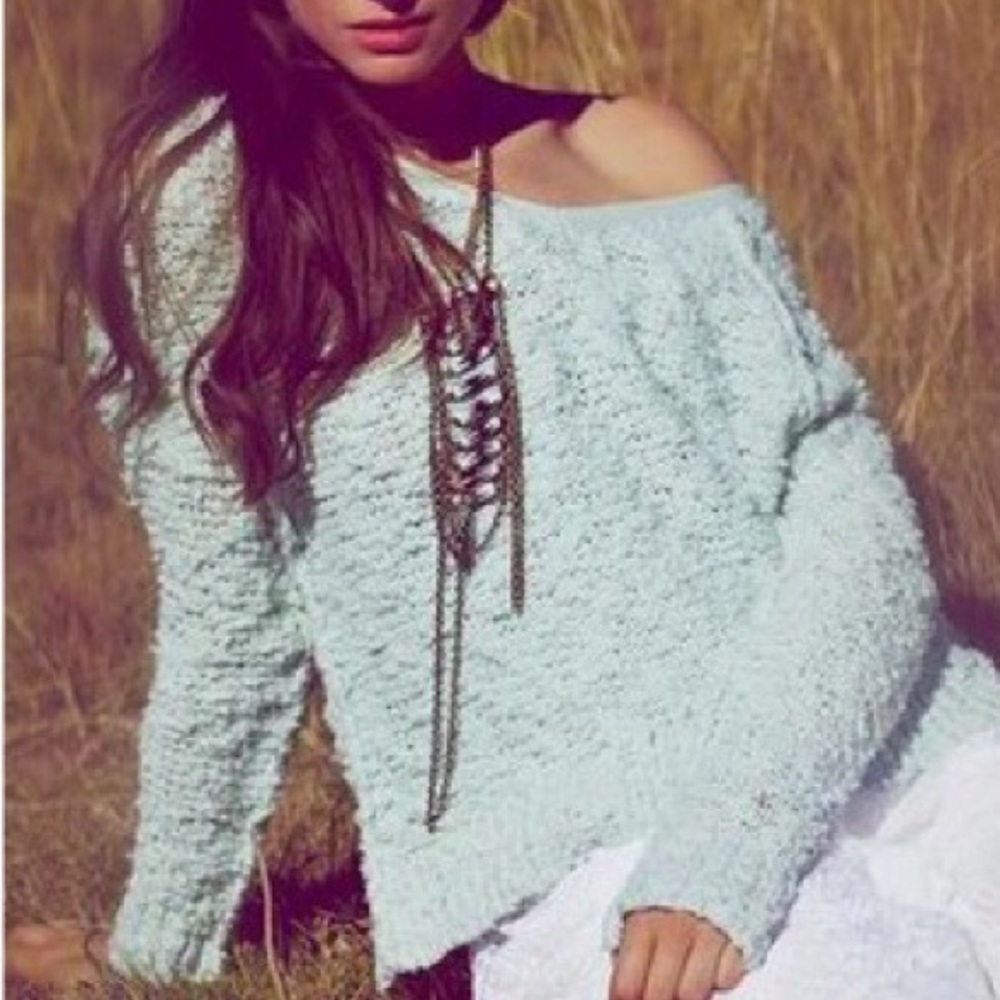 Free People Songbird Boucle Sweater