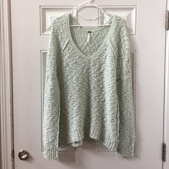 Free People Songbird Boucle Sweater - Picture 3 of 3