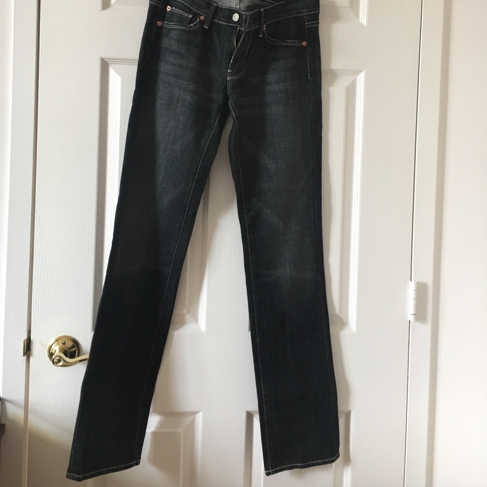 Black/grey 7 for all mankind jeans