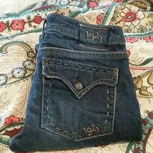 1921 boot cut jeans