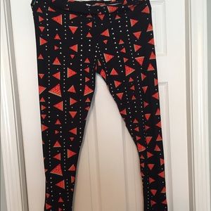 NWOT Lularoe Watermelon TC Leggings
