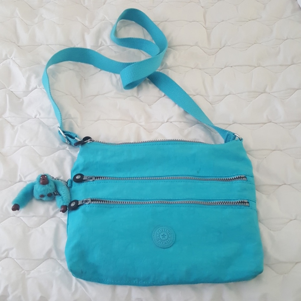 Kipling cross body bag Sky Blue