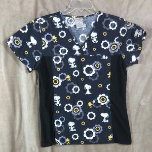 Snoopy scrub top