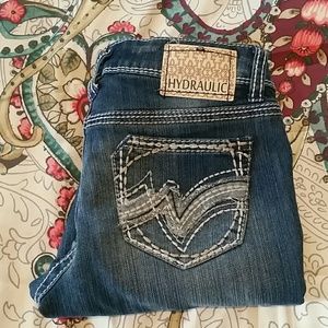 Hydraulic Capri jeans