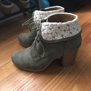 Wedge booties