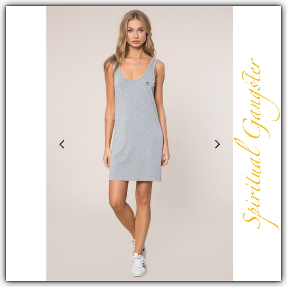 {Spiritual Gangster} Mini Heart Oahu Dress NWT