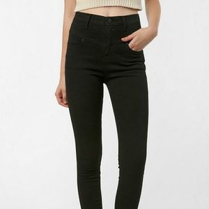 BDG high-rise seamed skinny jeans