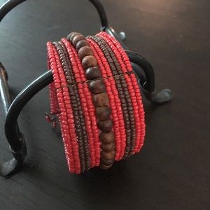 Beaded cuff Bracelet