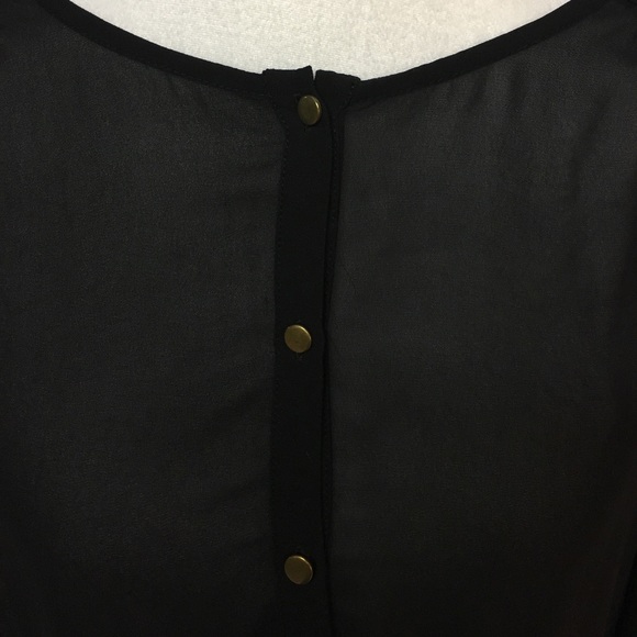Never worn! Sheer black shirt - Picture 4 of 4