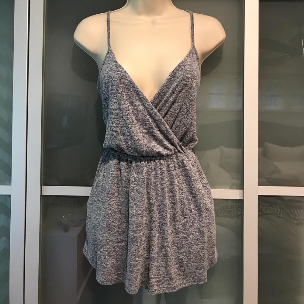 Grey Romper by Mossimo
